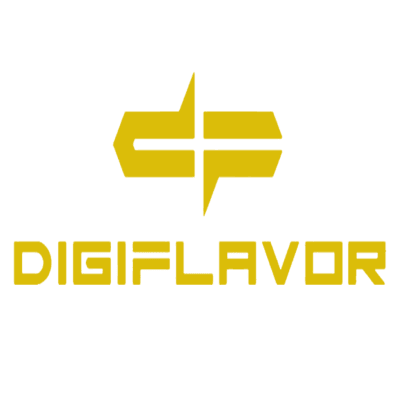 لوگو دیجی فلیور زرد Digiflavor Yellow