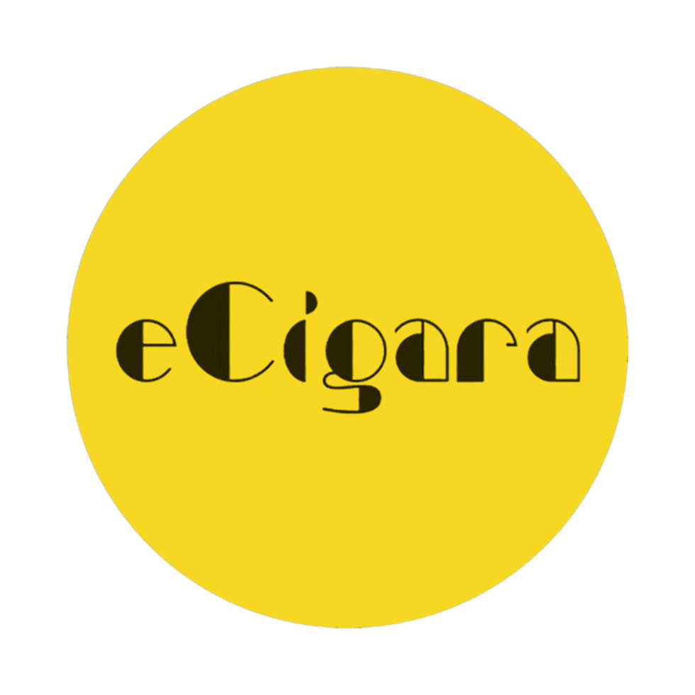 لوگو ایسیگارا زرد ECigara Logo Yellow Edition