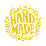 لوگو دست ساز ساخت دست Hand Made Logo Yellow Edition