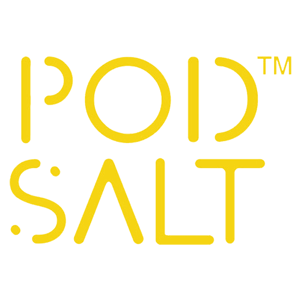 لوگو پاد سالت زرد PodSalt Logo Yellow Edition