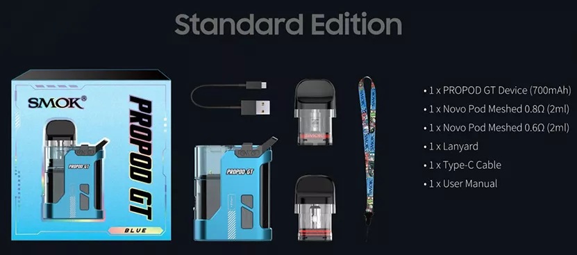 پاد سیستم اسموک پروپاد جی تی Smok Pro pod GT