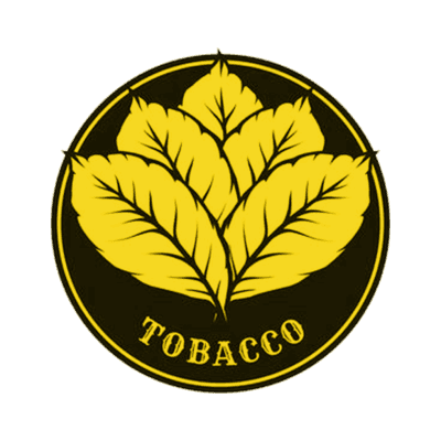 nicsalt-tobacco لوگو زرد طعم تنباکو 3