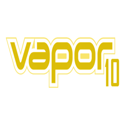 لوگو ویپر10 زرد Vapor10 Logo