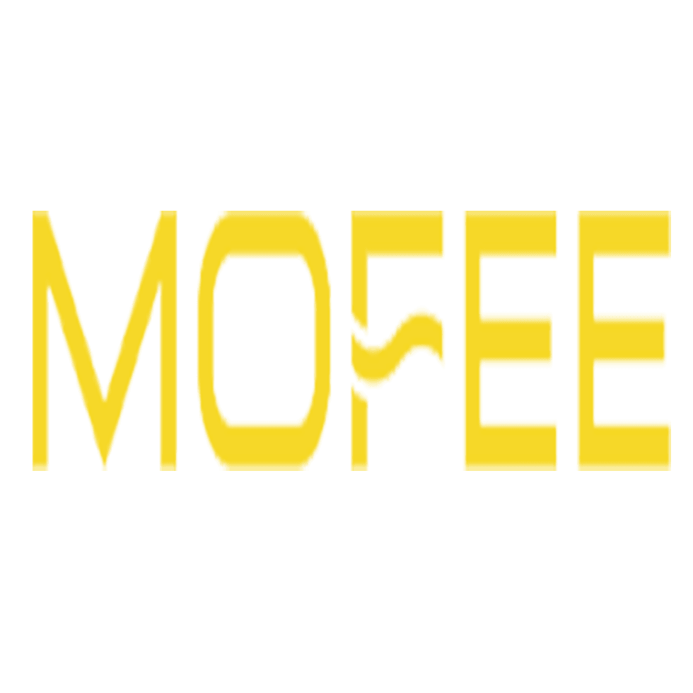 لوگو زرد برند مافی Mofee