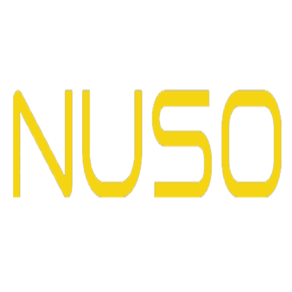 لوگو زرد برند نوسو Nuso