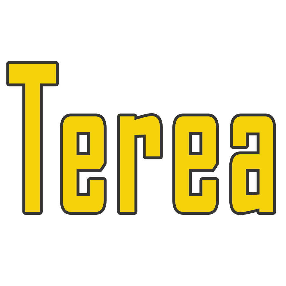 لوگو زرد برند ترا Terea
