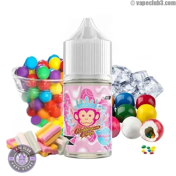 DrVape-BubbleKing-Original-ICE-Salt سالت آدامس یخ دکتر ویپDr Vape Bubble Gum Ice Nicotine