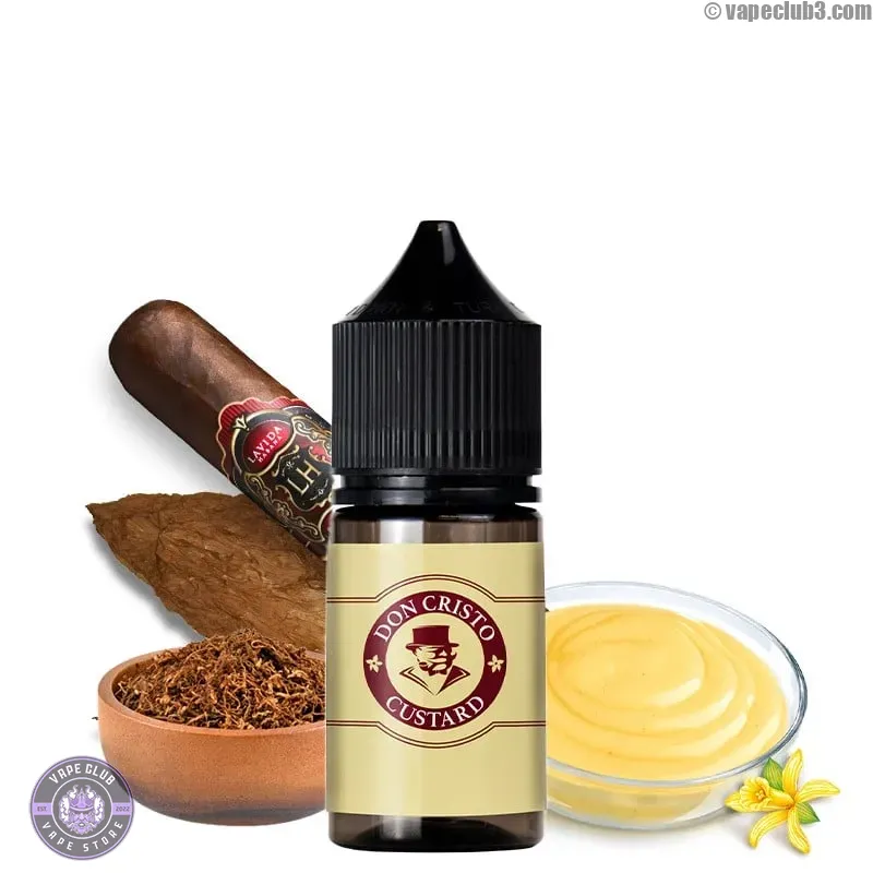 Don-Cristo-Custard-Salt-Nicotine-1 سالت دون کریستو کاستاردDon Cristo Custard Salt nicotine