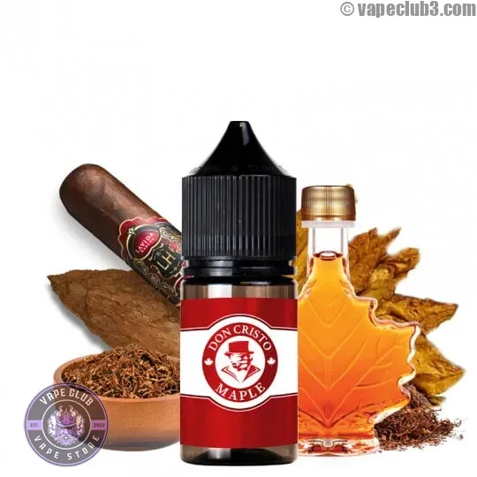 Don-Cristo-Maple-1 سالت دون کریستو افرا Don Cristo Maple Salt nicotine