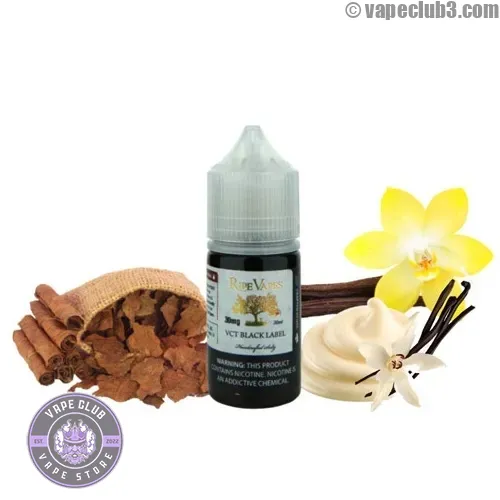 RipeVape-VCT-Black-Label-Salt-Nicotine سالت نیکوتین رایپ ویپز وی سی تی بلک لیبل Ripe Vapes VCT Black Label Salt Nicotine