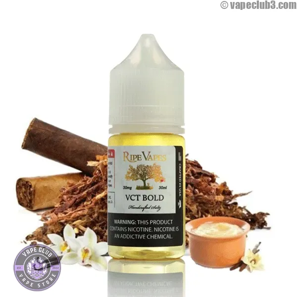 RipeVape-VCT-Bold-Salt-Nicotine سالت نیکوتین رایپ ویپز وی سی تی بولد Ripe Vapes VCT Bold Salt Nicotine
