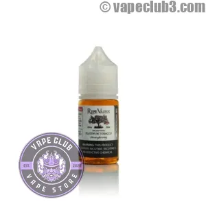 سالت نیکوتین رایپ ویپز تنباکو پلاتینیوم Ripe Vapes Platinum Tobacco Salt Nicotine