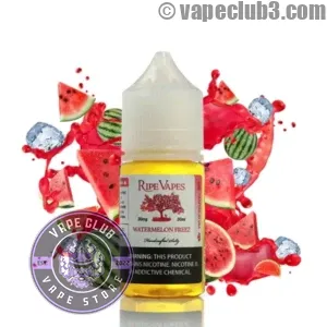 سالت نیکوتین رایپ ویپز هندوانه یخ Ripe Vapes Watermelon Freeze Salt Nicotine