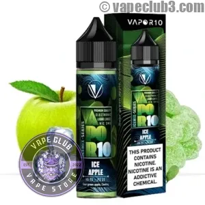 جویس ویپر10 سیب یخ Vapor 10 ICE Apple EJuice