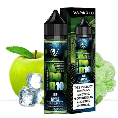جویس ویپر10 سیب یخ Vapor 10 ICE Apple EJuice