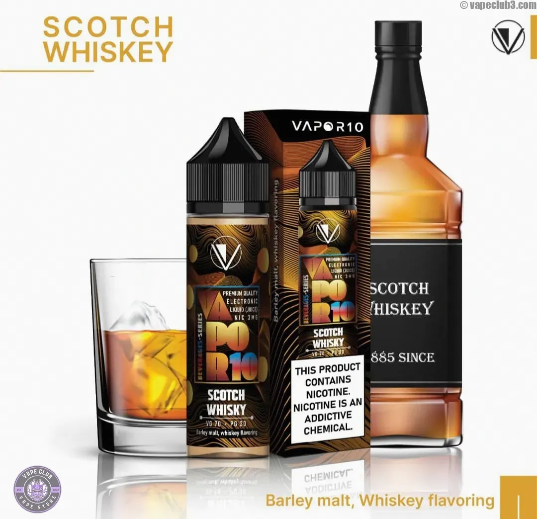 Vapor10-Scotch-Whiskey-EJuice-1 جویس ویسکی اسکاپ ویپر 10 Vapor 10 Scotch Whiskey EJuice