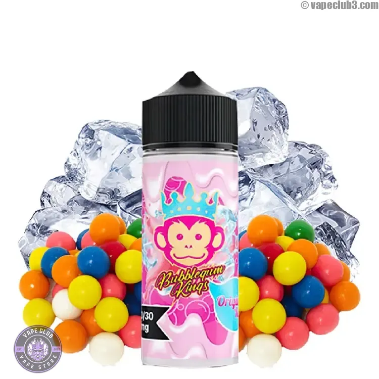 Bubble-Gum-ICE-DrVape-Ejuice-0 جویس آدامس یخ دکتر ویپ Dr Vape ICE Bubble Gum King ویپ کلاب ایجویس