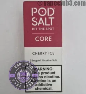 سالت گیلاس یخ پادسالت سالت نیکوتین Podsalt | Cherry ICE Nicotine Salt ویپ کلاب