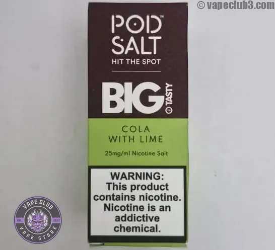 سالت نوشابه لیمو پادسالت PodSalt ICE Cola with Lime Salt - ویپ کلاب
