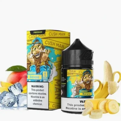 جویس انبه موز نستی سری کاشمن 30 میل Nasty 30ML Cushman Mango Banana EJuice