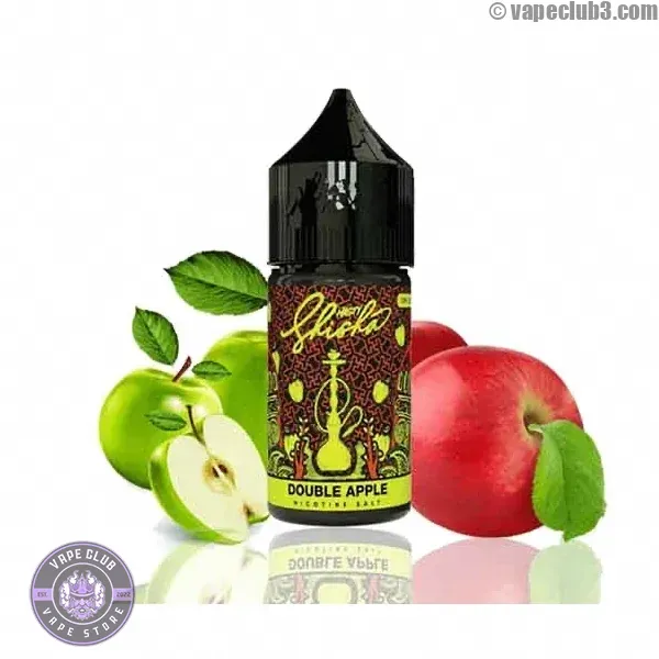 double-apple-shisha-nasty-saltnic سالت دو سیب نستی Nasty Double Apple Salt Nicotine