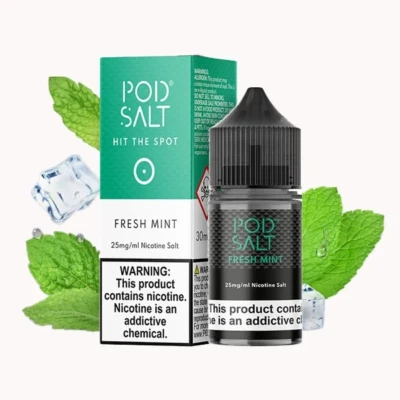 سالت نعنا پادسالت سالت نیکوتین Podsalt Fresh Mint Nicotine Salt ویپ کلاب