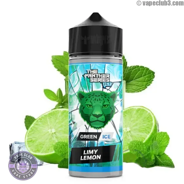Green-ICE-Lemon-Limy-DrVape-EJuice-120ML جویس لیمو شیرین لیمو ترش یخ دکتر ویپ Dr Vape Green ICE Limy Lemon ویپ کلاب ایجویس