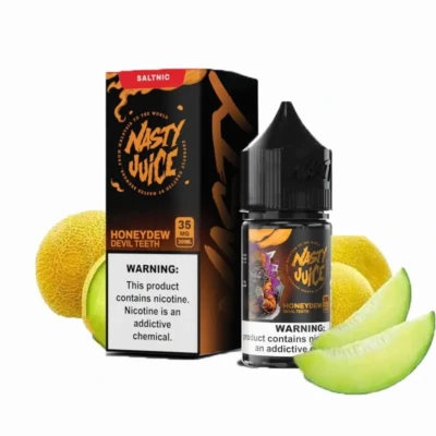 سالت خربزه نستی سری اوجی Nasty Honeydew Devil Teeth OG Series Salt Nicotine