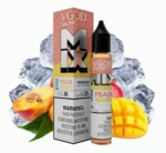 سالت هلو انبه یخ ویگاد سری میکس VGod ICE Peach Mango Salt Nicotine