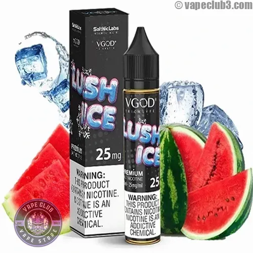 سالت ویگاد پاستیل هندوانه یخVGod Lush ICE Salt Nicotine