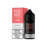 سالت لیچی یخ پادسالت سالت نیکوتین Podsalt Lychee ICE Nicotine Salt ویپ کلاب
