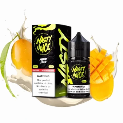 سالت انبه معجون نستی سری Smooth Nasty Mango Lassi Smooth Series Salt Nicotine