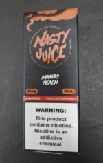 سالت انبه هلو نستی سری Smooth Nasty Mango Peach Smooth Series Salt Nicotine