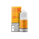 سالت انبه توت فرنگی هلو یخ پادسالت سالت نیکوتین Podsalt | ICE Mango Strawberry Peach Nicotine Salt ویپ کلاب