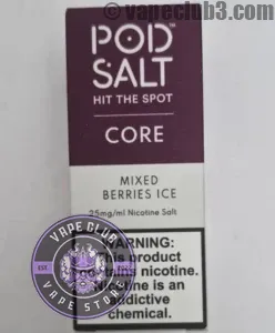 سالت میکس بری یخ پادسالت سالت نیکوتین Podsalt Mix Berries ICE Nicotine Salt ویپ کلاب