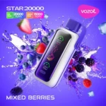 پاد یکبار مصرف وزول استار 20 هزار پاف Vozol Star 20K Puff Disposable - ویپ کلاب