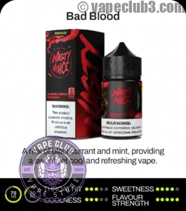 جویس انگور فرنگی نستی 30 میل Nasty 30ML Blackcurrant EJuice