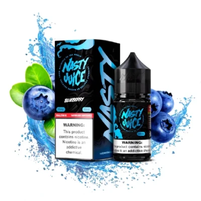سالت بلوبری نستی Nasty Blueberry Smooth Series Salt Nicotine