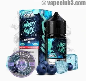 سالت بلوبری یخ نستی سری سوپر کول Nasty Blueberry ICE Super Cool Series Salt Nicotine