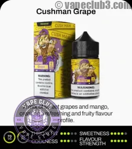 جویس انبه انگور نستی سری کاشمن 30 میل Nasty 30ML Cushman Mango Grape EJuice