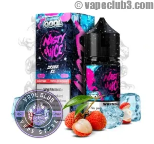سالت لیچی یخ نستی سری سوپر کول Nasty Lychee ICE Super Cool Series Salt Nicotine