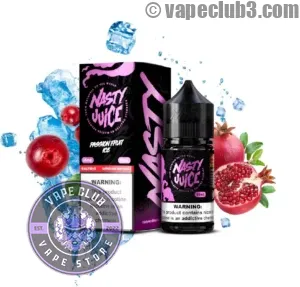 سالت پشن فروت یخ نستی سری Smooth Nasty Passion Fruits ICE Smooth Series Salt Nicotine