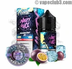 سالت پشن فروت یخ نستی سری سوپر کول Nasty Passion Fruits ICE Super Cool Series Salt Nicotine