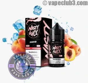 سالت هلو یخ نستی سری Smooth Nasty Peach ICE Smooth Series Salt Nicotine