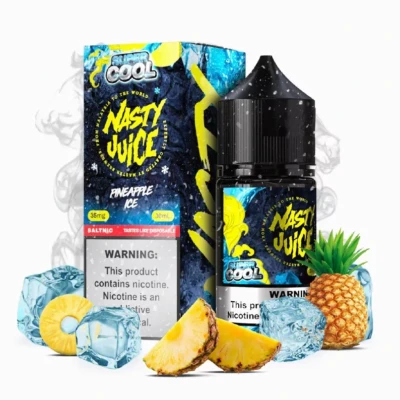 سالت آناناس یخ نستی سری سوپر کول Nasty Pineapple ICE Super Cool Series Salt Nicotine