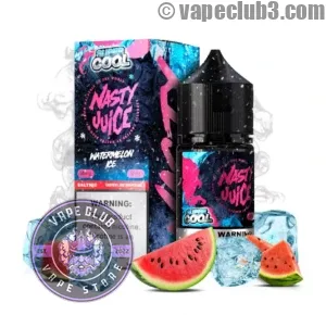 سالت هندوانه یخ نستی سری سوپر کول Nasty Watermelon ICE Super Cool Series Salt Nicotine
