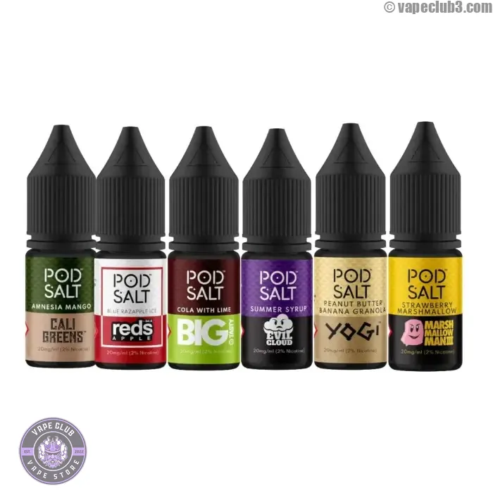 PodSalt-Fusion-10ML-Main پاد سالت سری فیوژن 10 میل Pod Salt Fusion Series 10ML Salt Nicotine - ویپ کلاب سالت نیکوتین