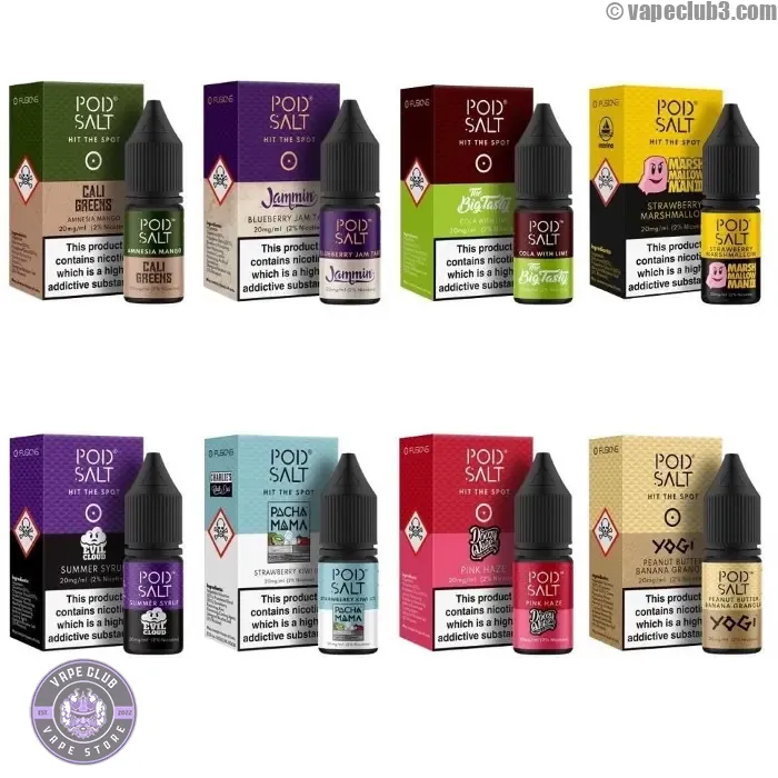 پاد سالت سری فیوژن 10 میل Pod Salt Fusion Series 10ML Salt Nicotine - ویپ کلاب سالت نیکوتین