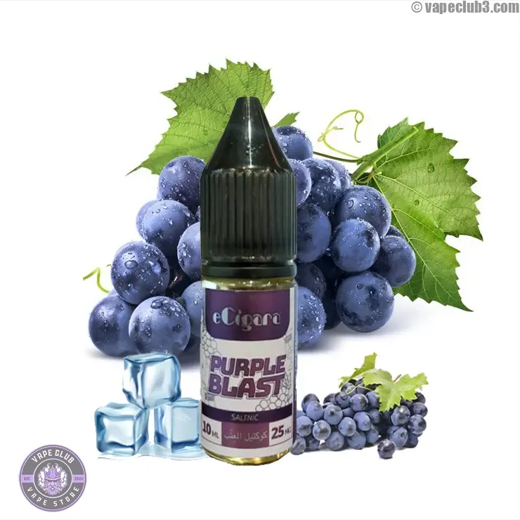 Purple-Blast-ECigara-NicSalt-5 سالت ایسیگارا انگور سالت نیکوتینECigara Purple Blast Salt Nicotine ویپ کلاب