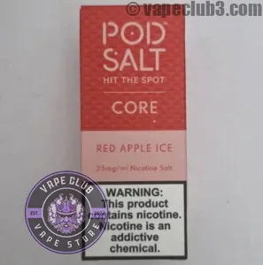 سالت سیب قرمز یخ پادسالت سالت نیکوتین Podsalt Red Apple ICE Nicotine Salt ویپ کلاب